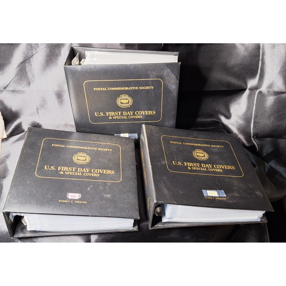 Postal Commemorative Society US First Day Covers 3 Binder Collection 2013-2016 - Picture 1 of 13
